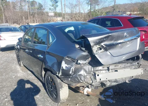 2017 Nissan Sentra S из США, поврежденный, VIN 3N1AB7AP0HY387818